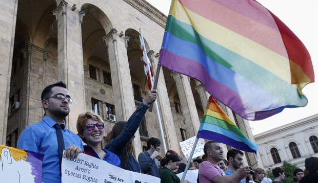 Georgia gay protest