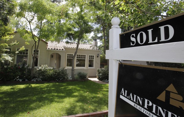 House with Sold Sign