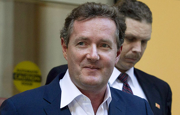 Piers Morgan leaving CNN in Los Angeles