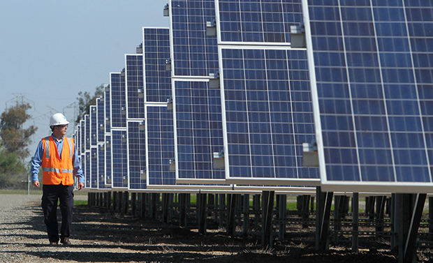 California solar panels
