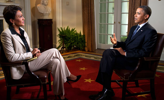 President Obama and Robin Roberts talk about marriage equality