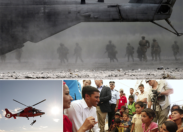 National security collage