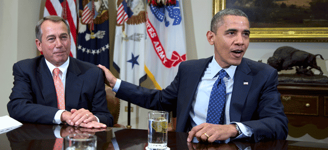 Obama and Boehner talk deficits