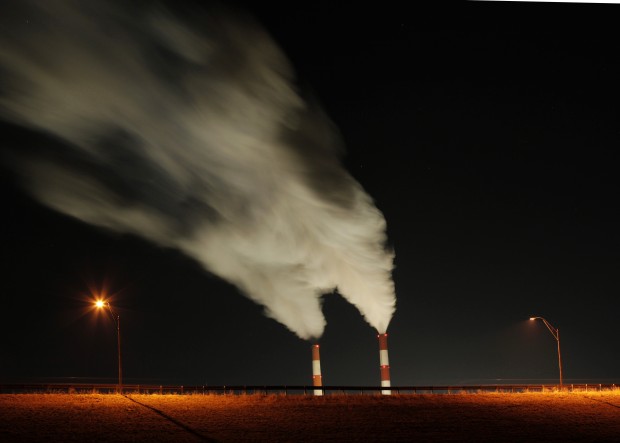 Power plant pollution