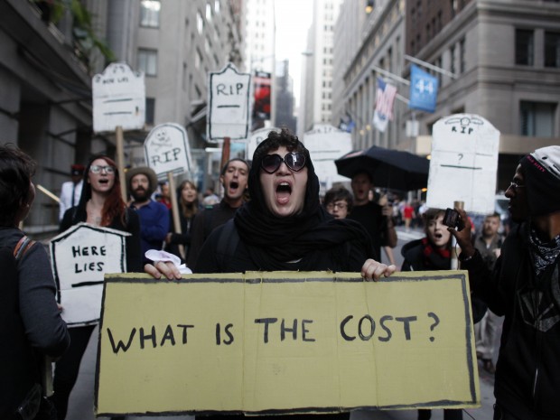 Occupy Wall Street anniversary