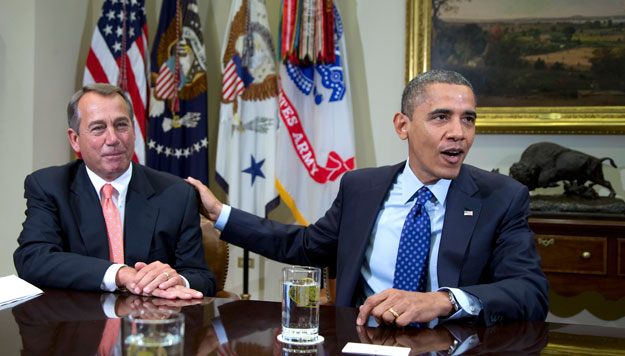 President Obama and Speaker of the House Boehner