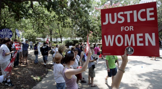 Pro-choice rally