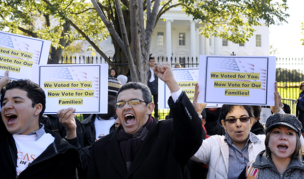 Immigration reform rally