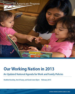 Our Working Nation in 2013