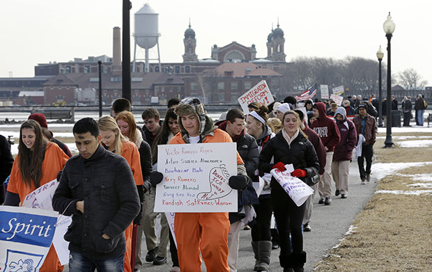 Immigrant rights march