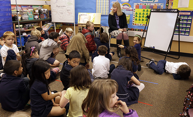 First grade class