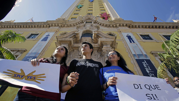 Immigration reform activists