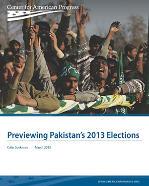 Previewing Pakistan’s 2013 Elections