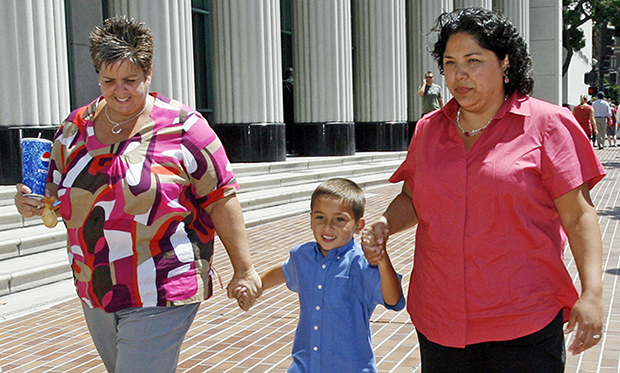 Guadalupe Benitez, Joanne Clark, Gabriel Clark Benitez,