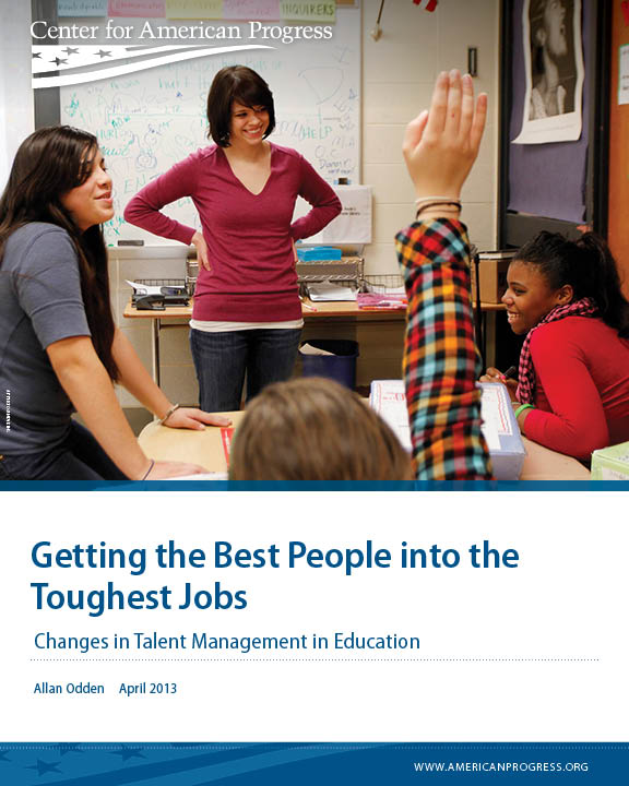 Getting the Best People into the Toughest Jobs