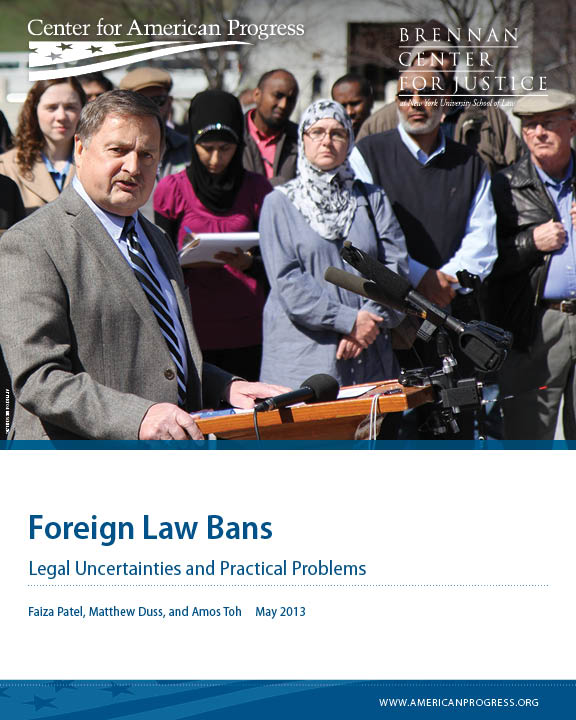Foreign Law Bans