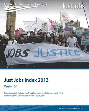 Just Jobs Index 2013