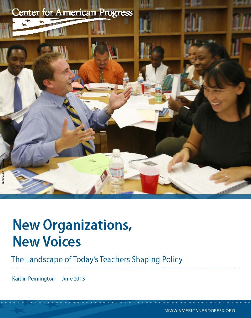 New Organizations, New Voices