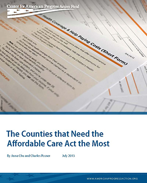 The Counties that Need the Affordable Care Act the Most