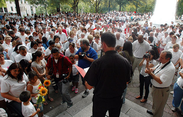 Prayer demonstration