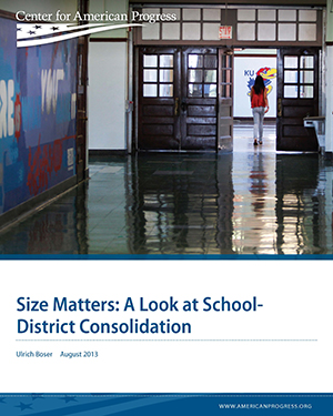 Size Matters: A Look at School-District Consolidation