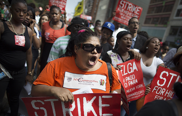 Fast-food workers' strike