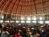 Undocumented immigrants filling out DACA application forms at Navy Pier in Chicago