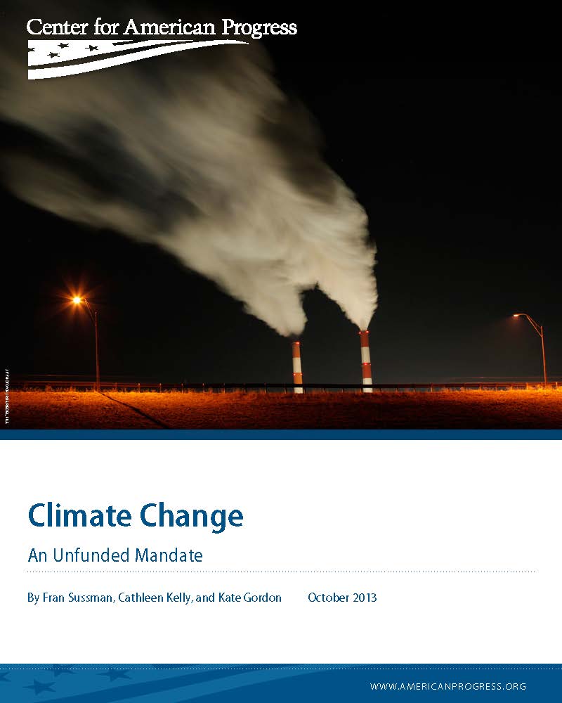 Climate Change: An Unfunded Mandate