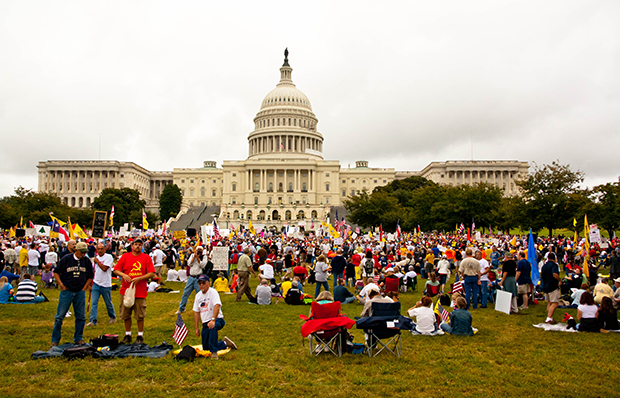 Anti-tax march