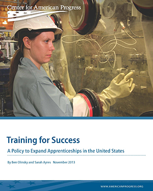 Training for Success: A Policy to Expand Apprenticeships in the United States
