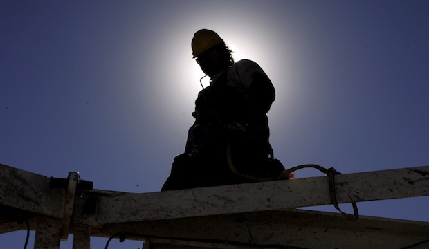 Oil rig worker