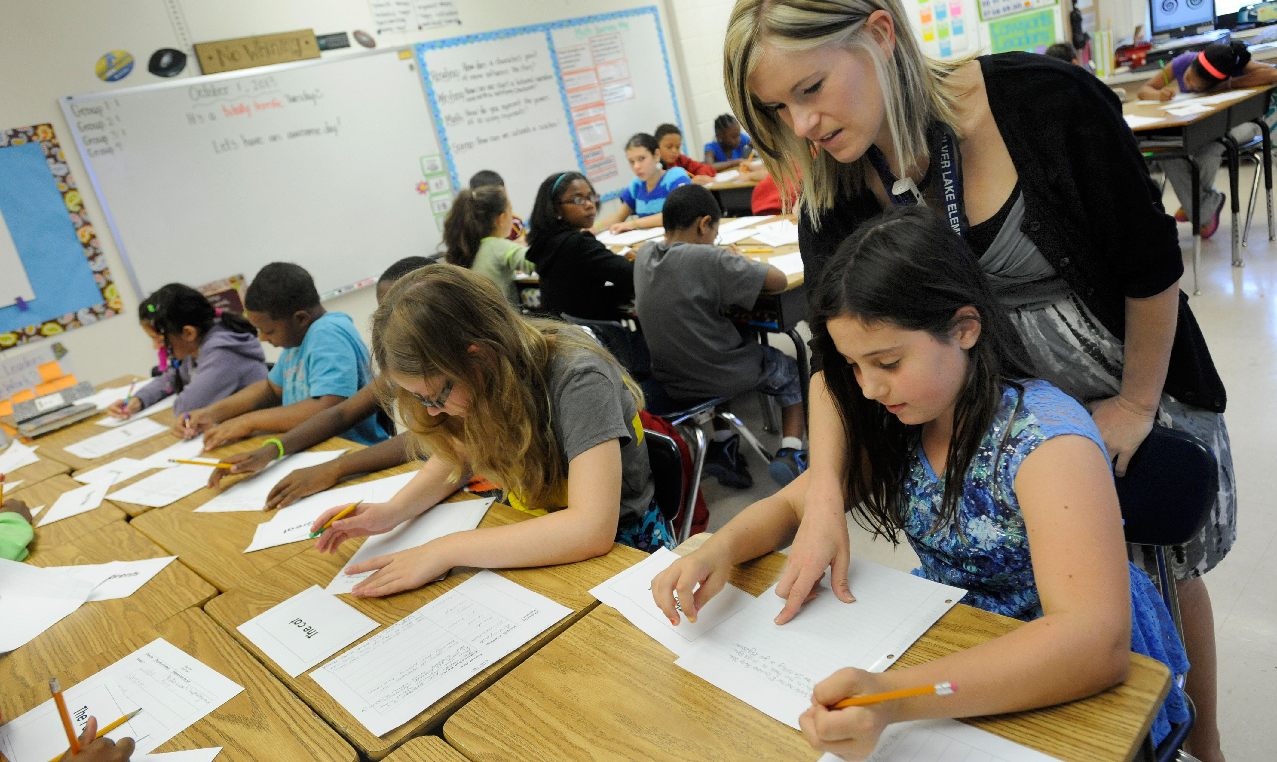 Children reading