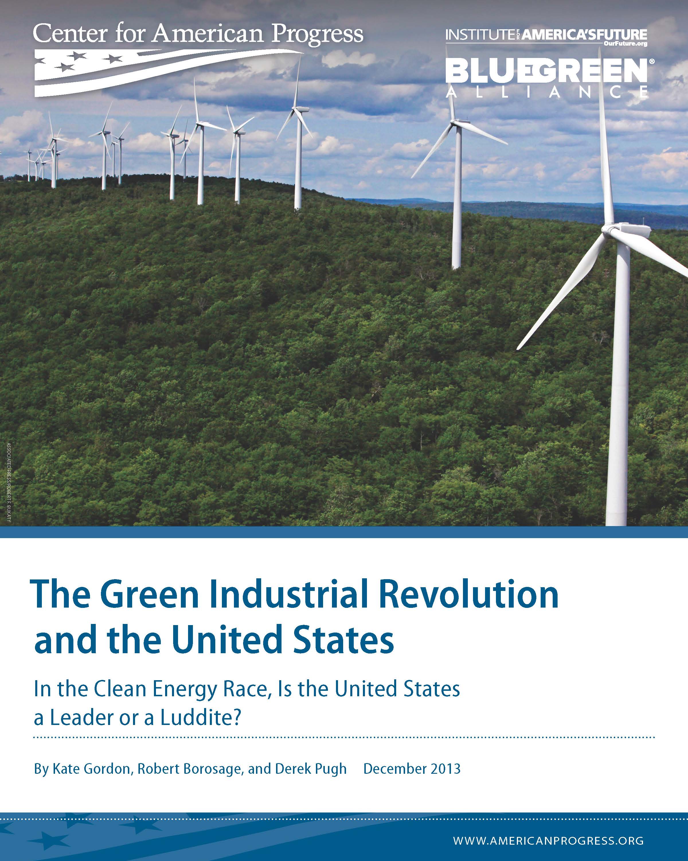 The Green Industrial Revolution and the United States