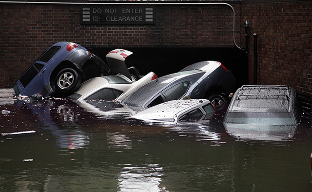Sandy flooding