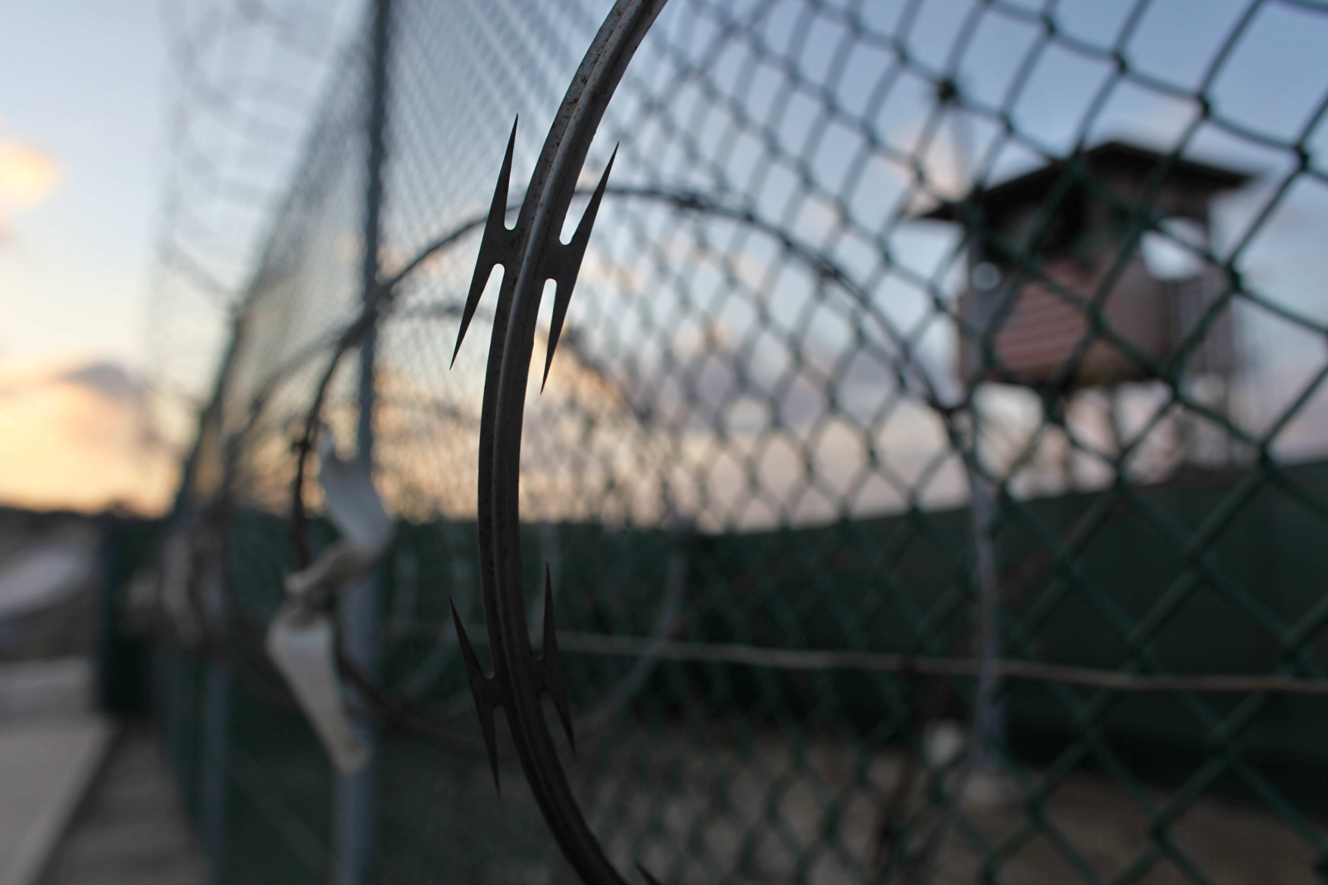 Guantanamo fence
