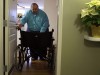 Man with wheelchair