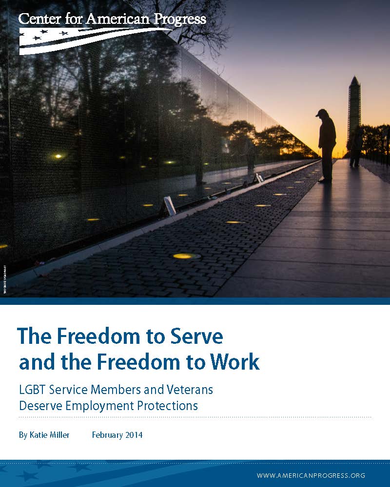The Freedom to Serve and the Freedom to Work