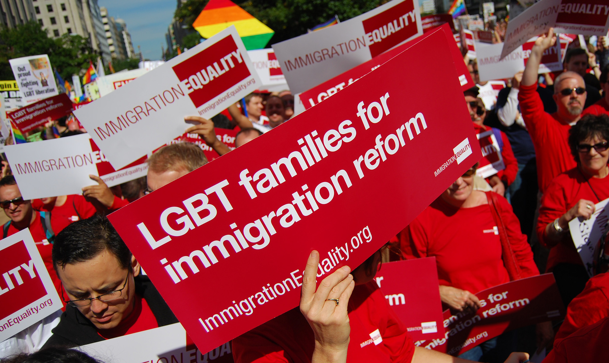 immigration equality protest