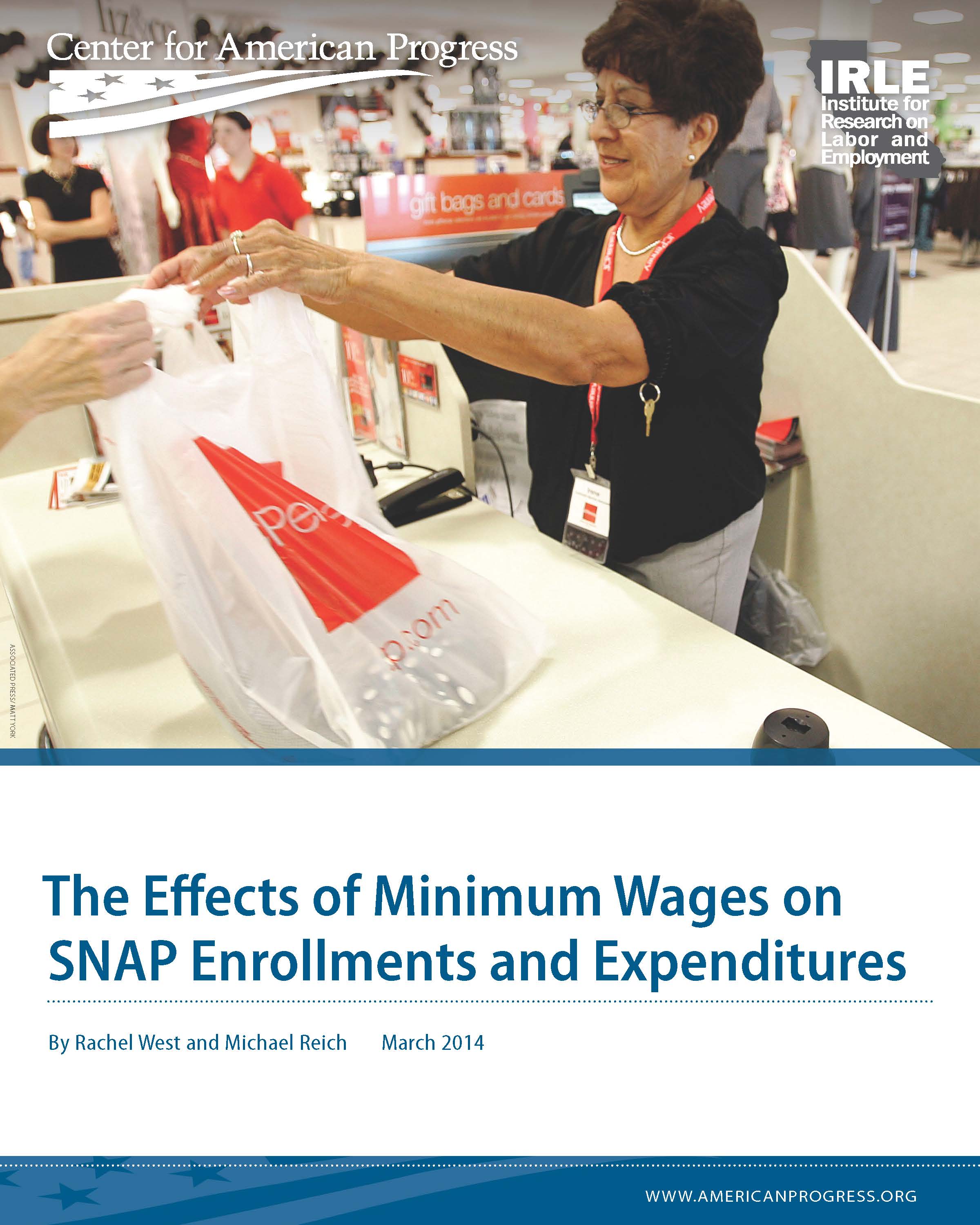 The Effects of Minimum Wages on SNAP Enrollments and Expenditures