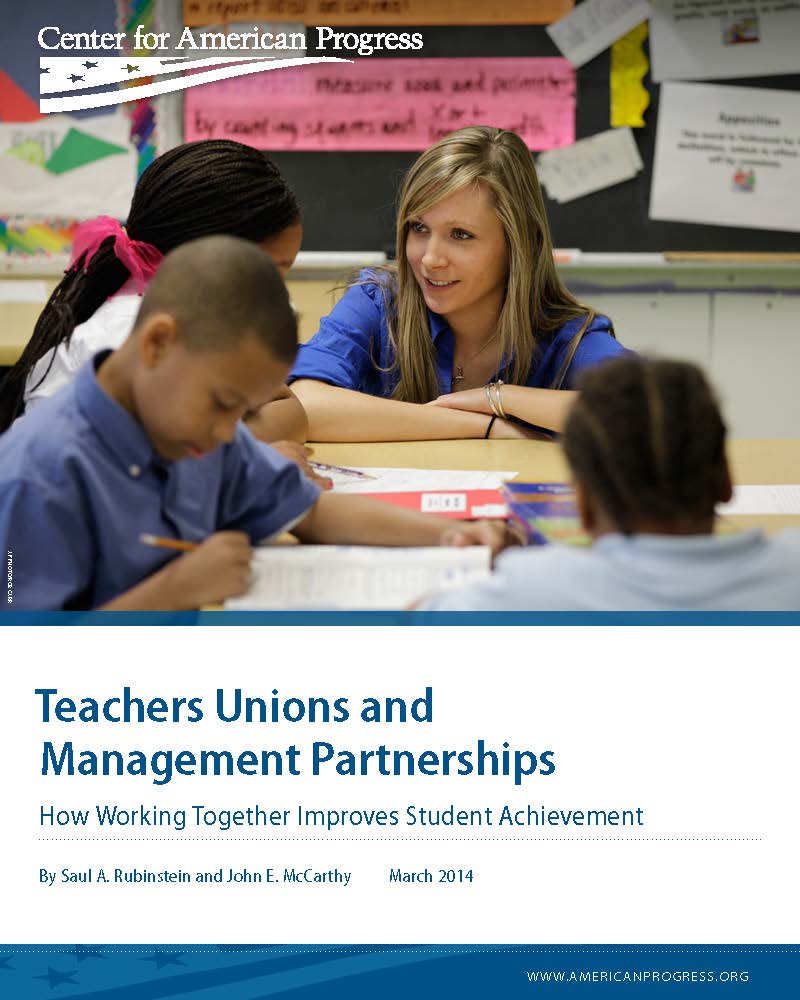 Teachers Unions and Management Partnerships