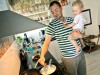 Dad on parental leave