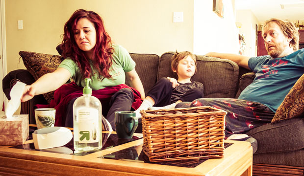 Sick family