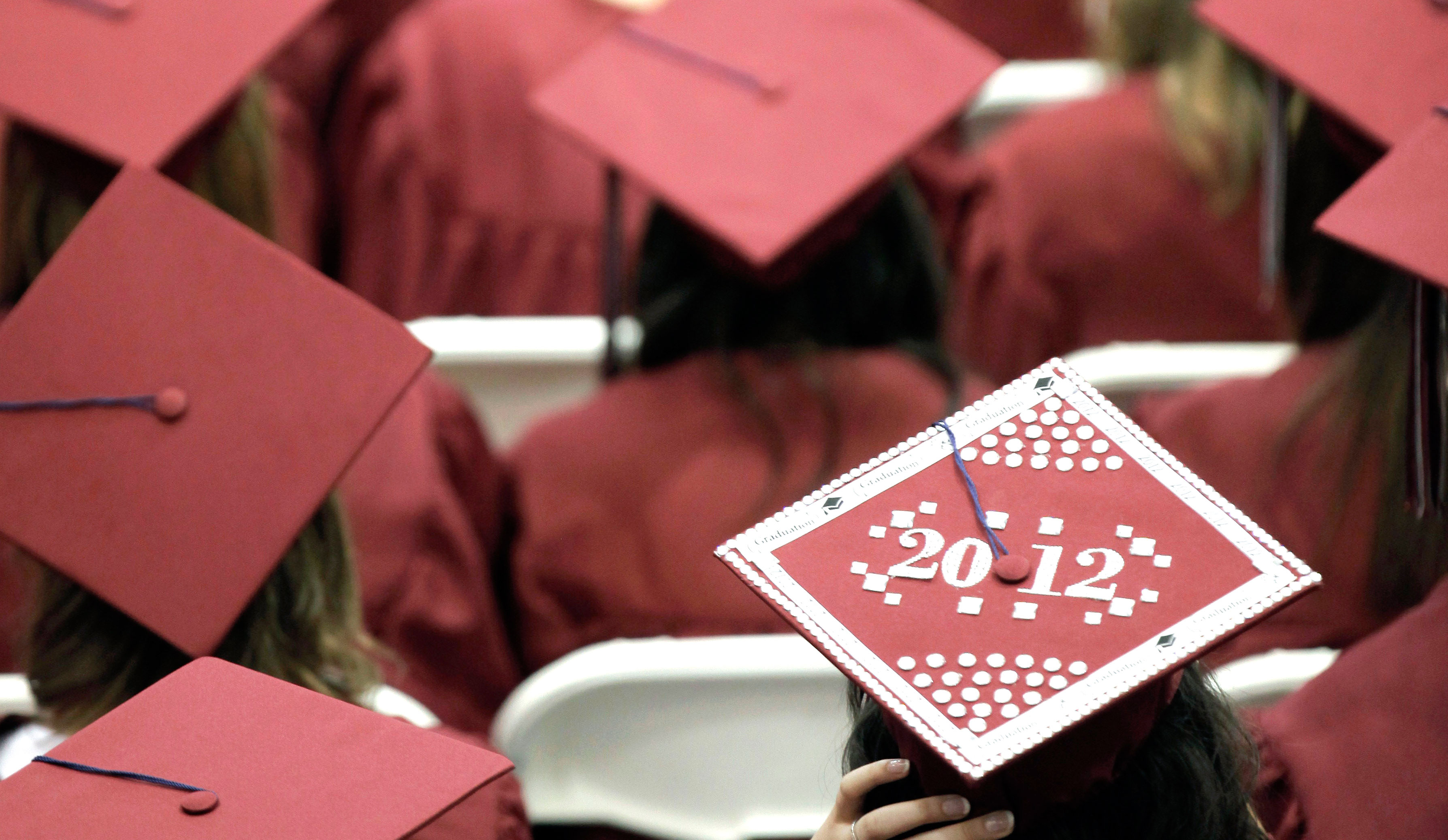 Graduates at Joplin High School