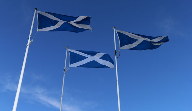 Scottish flags