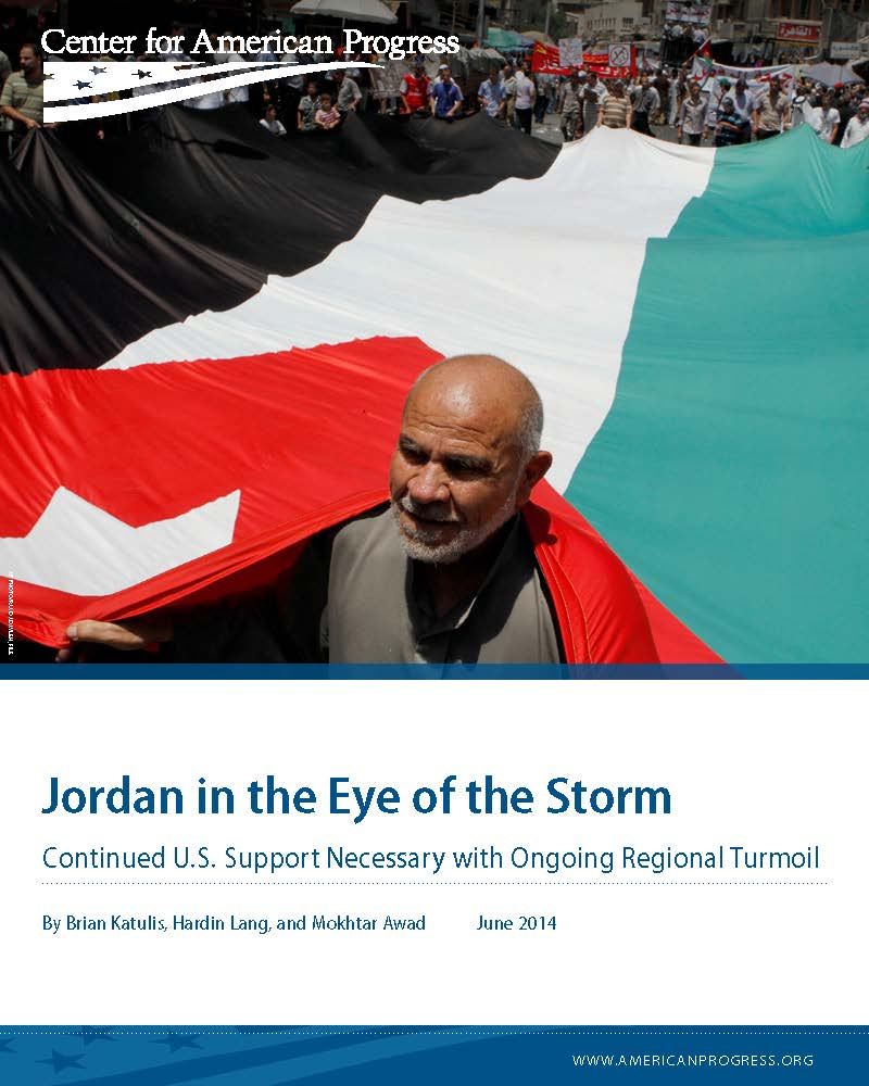 Jordan in the Eye of the Storm