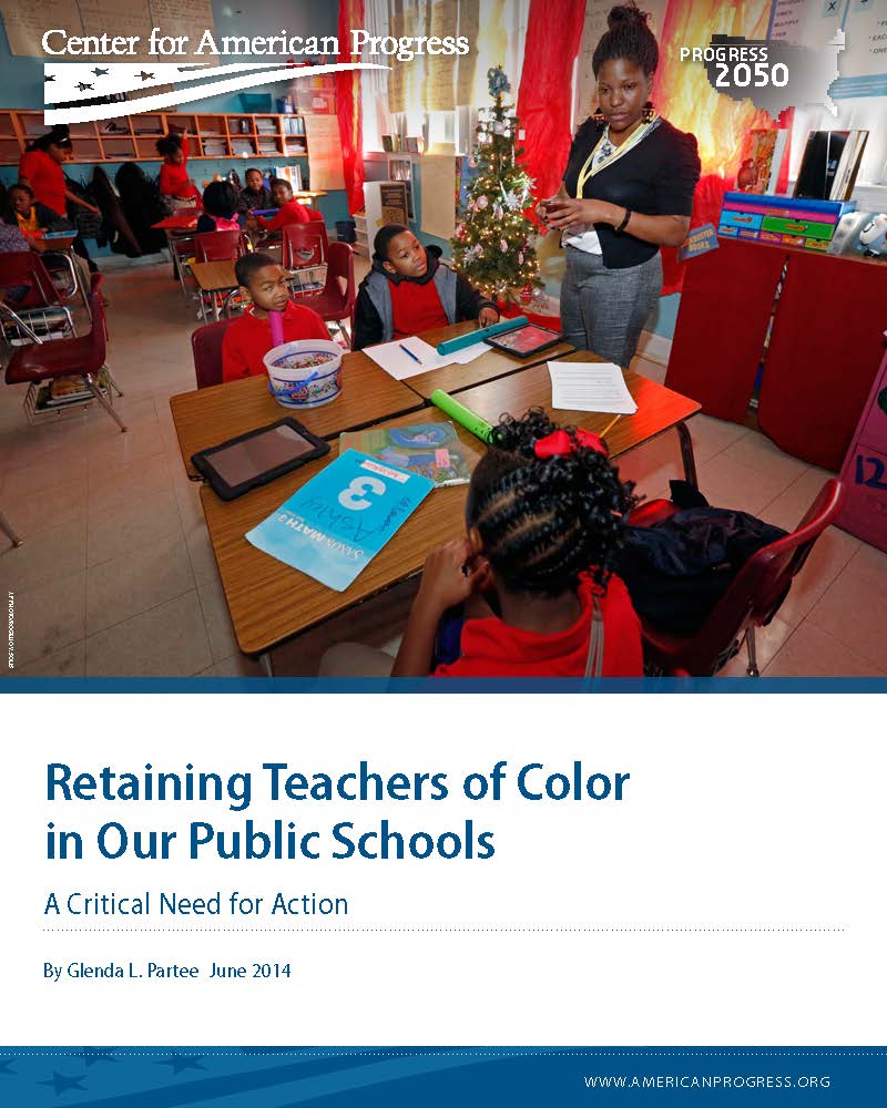 Retaining Teachers of Color in Our Public Schools