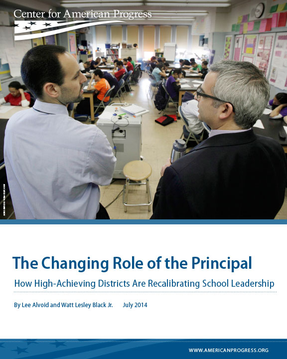 The Changing Role of the Principal