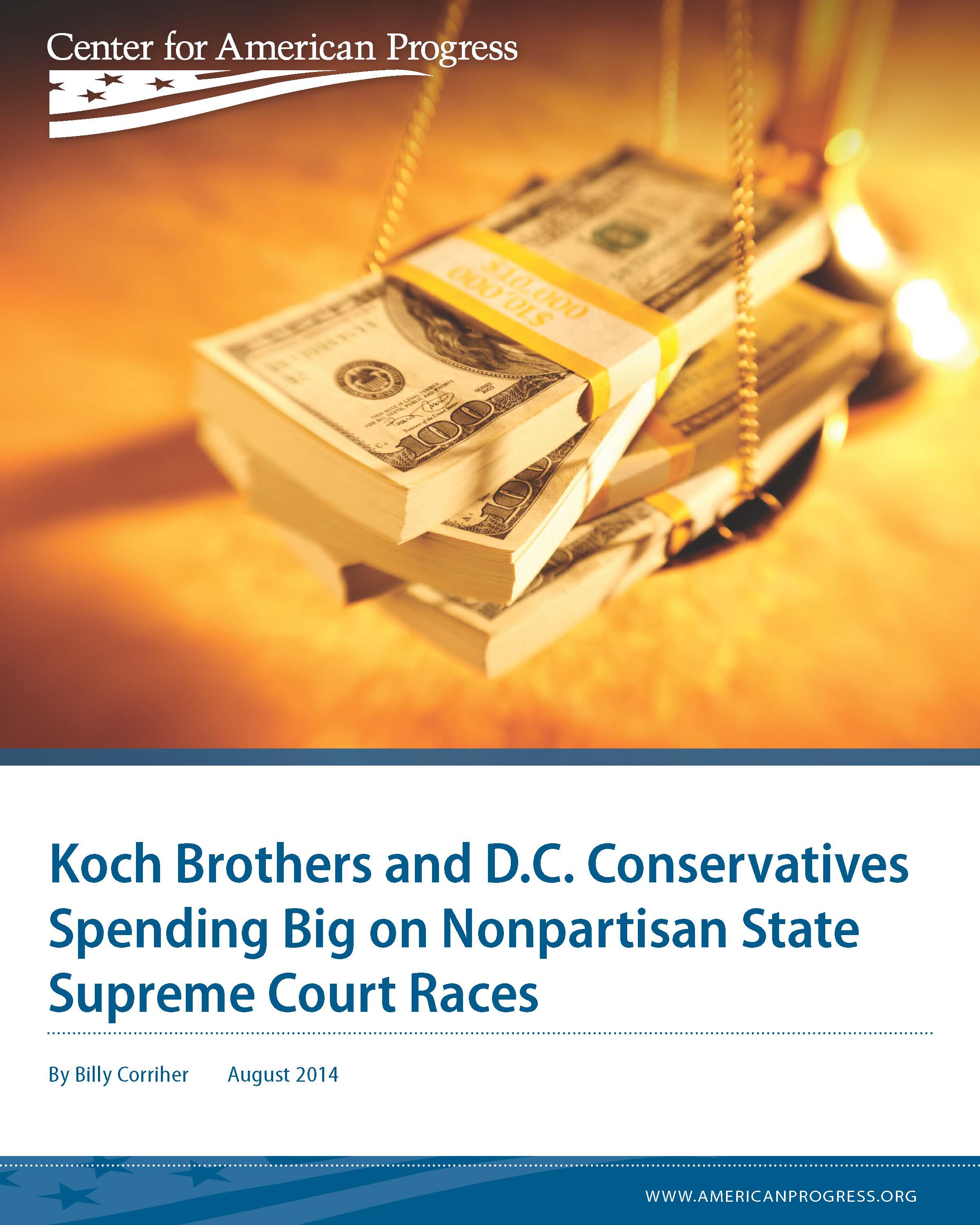 Koch Brothers and D.C. Conservatives Spending Big on Nonpartisan State Supreme Court Races
