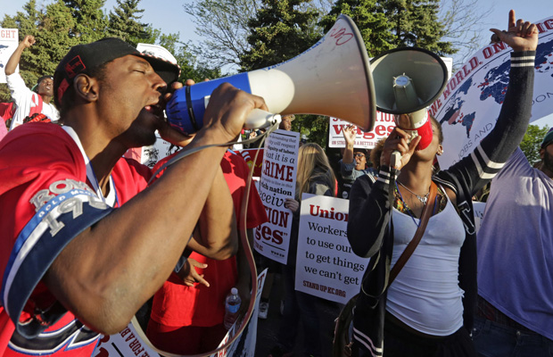 union protests
