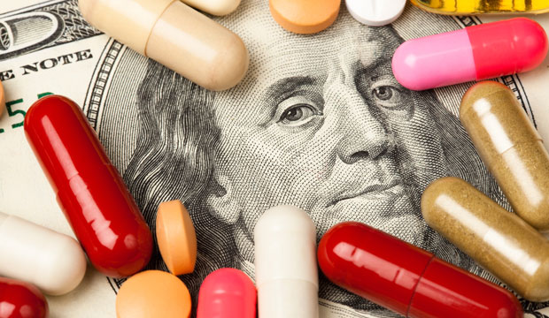 cash and pills